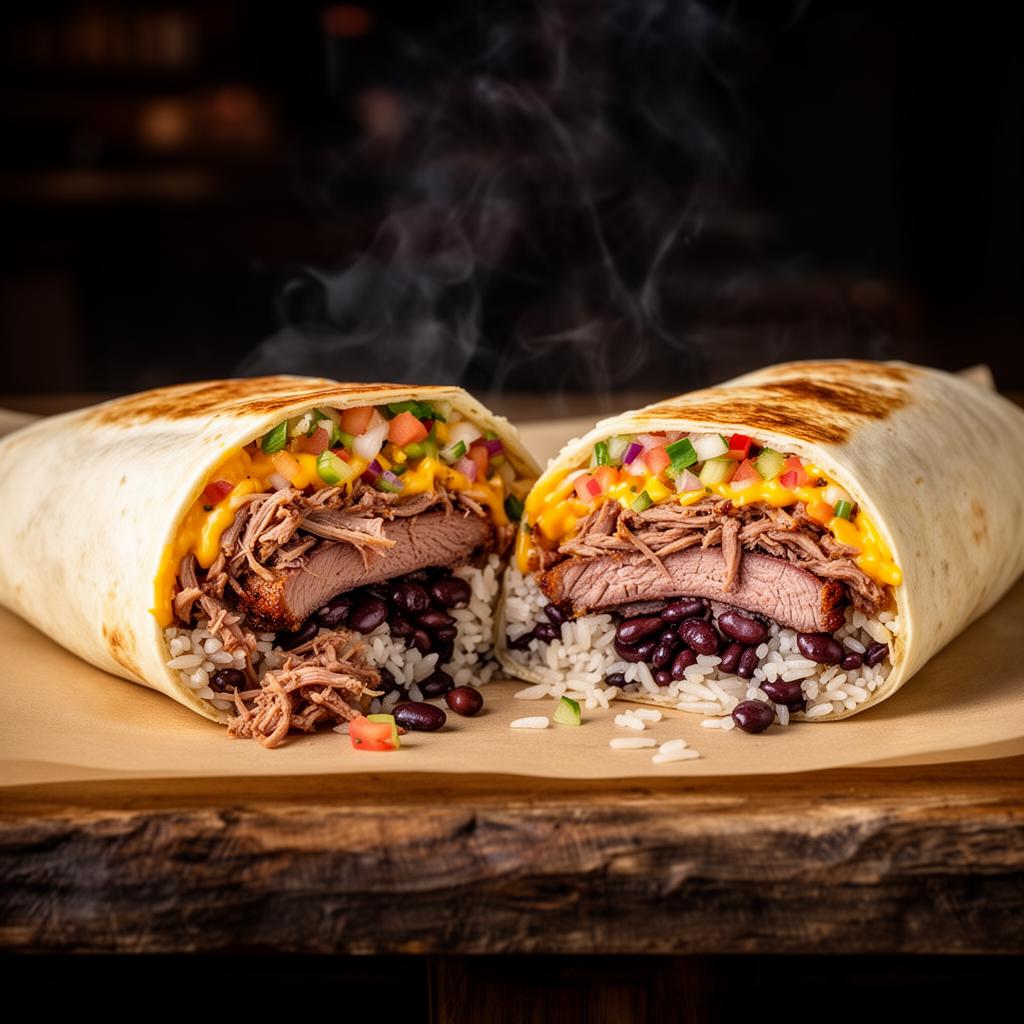 Chubarino Burrito at Remy's Chop Shop in Pryor, OK