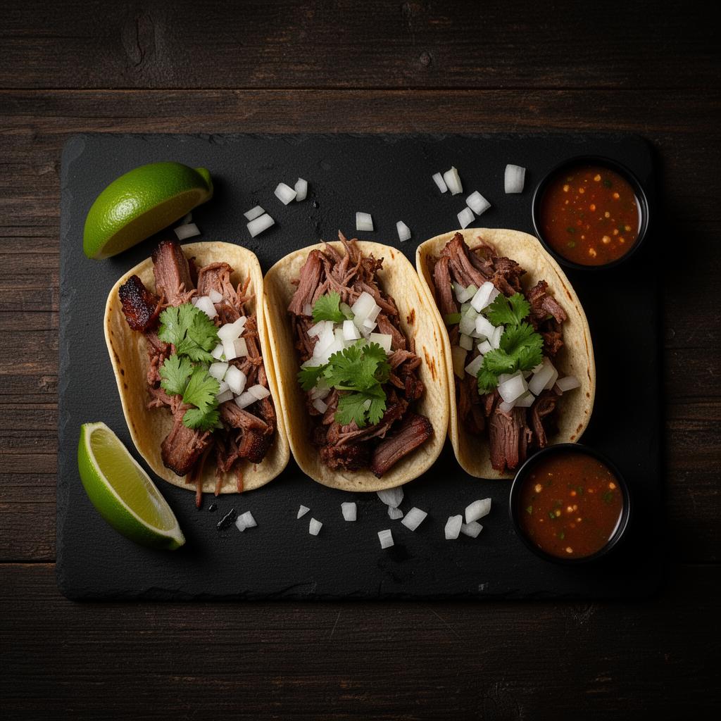 Three Taco Combo at Remy's Chop Shop in Pryor, OK